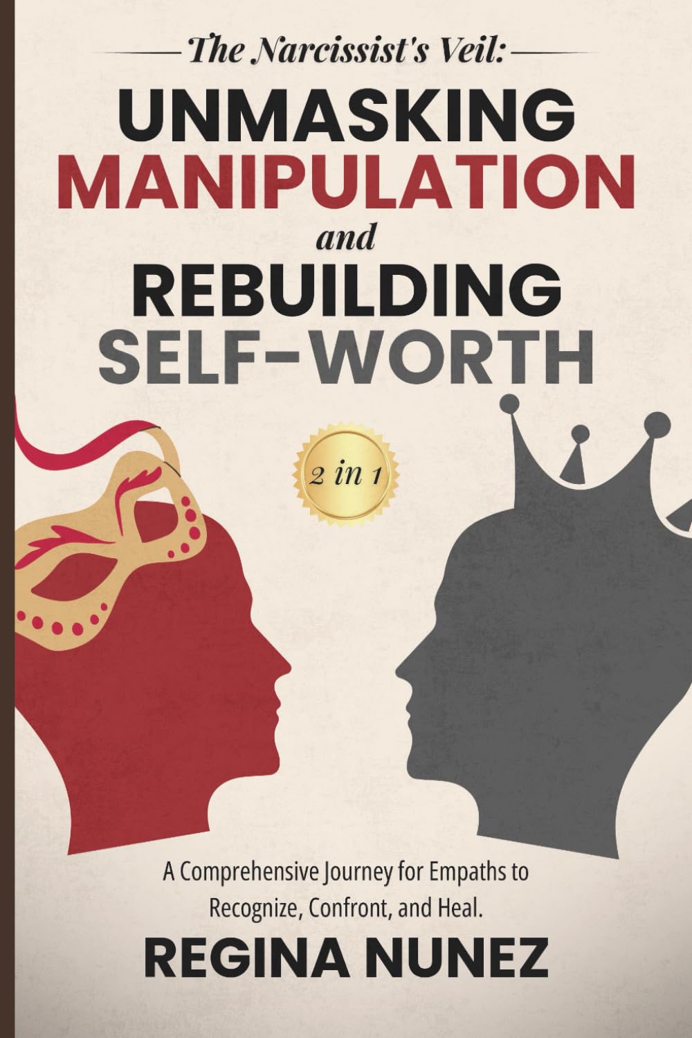 The Narcissist's Veil: Unmasking Manipulation and Rebuilding Self-Worth (2 in 1): A Comprehensive Journey for Empaths to Recognize, Confront, and Heal.