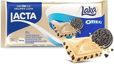 Tablete de Chocolate Laka Oreo 80g - Lacta