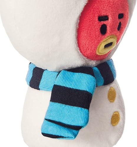 Miniatura 4 de AURORA, 61491, BT21 Productos Oficiales TATA Winter, Soft Toy, Blanco y Rojo