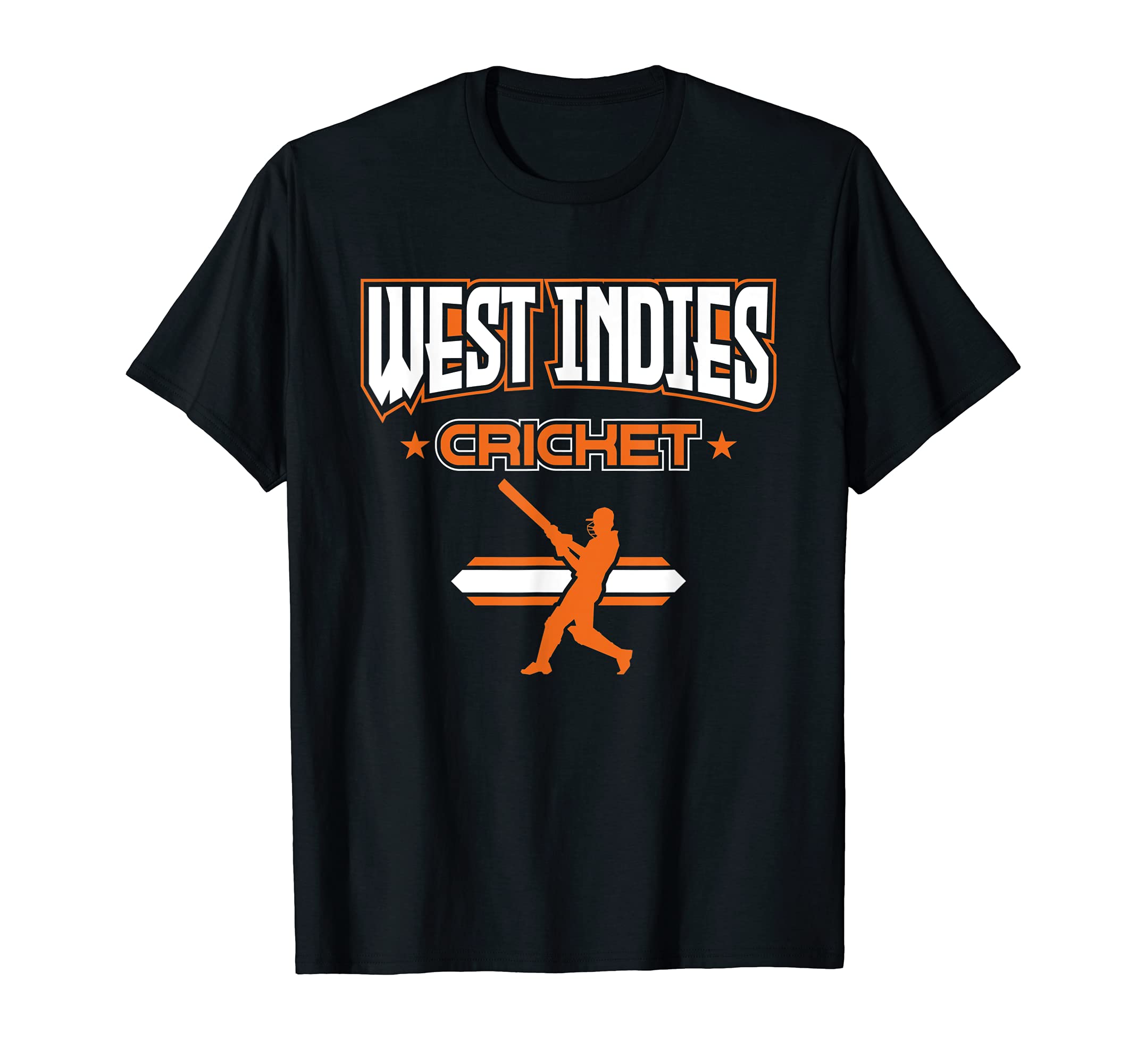 West Indies Cricket T-Shirt, Black