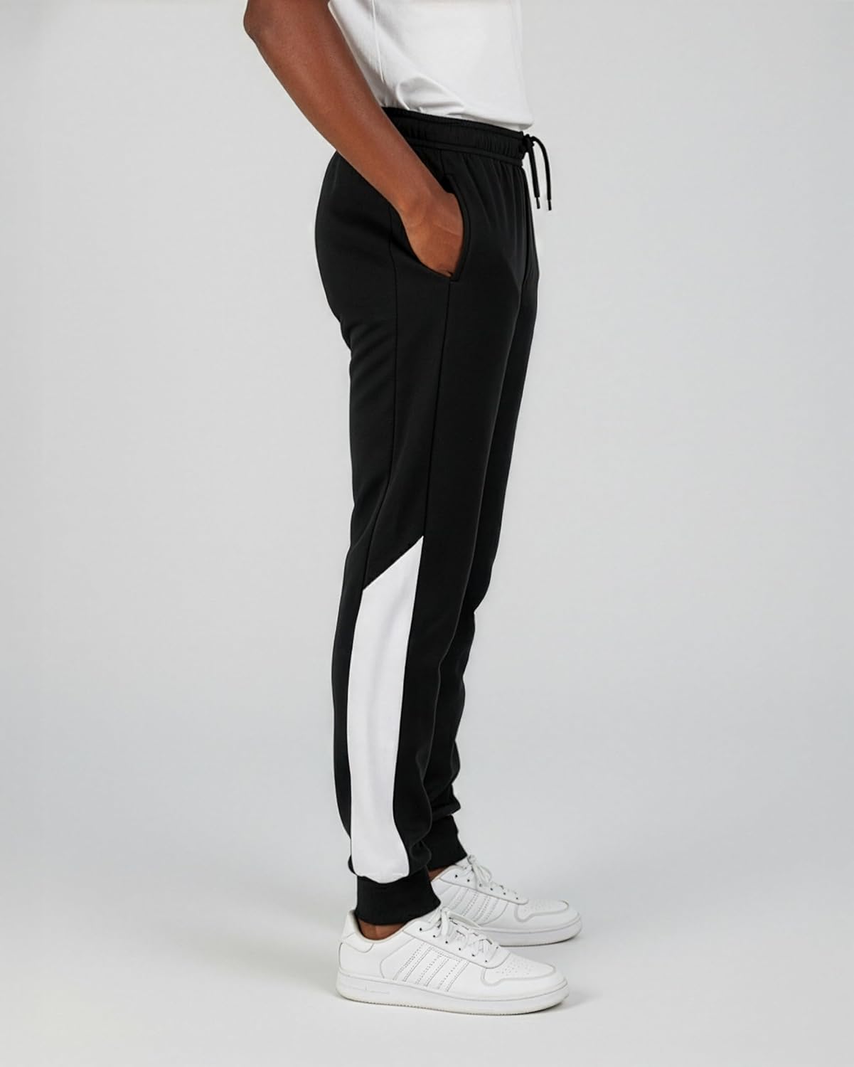 Real Essentials 3 Pack: Boys' Athletic Jogger Sweatpants - Kids Teens Youth Active Sports Pants with Pockets (Sizes 5–18) - Image 5