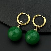 Vista 3 de KANGSHUN Pendientes de gota de ágata de anime Goku con clip