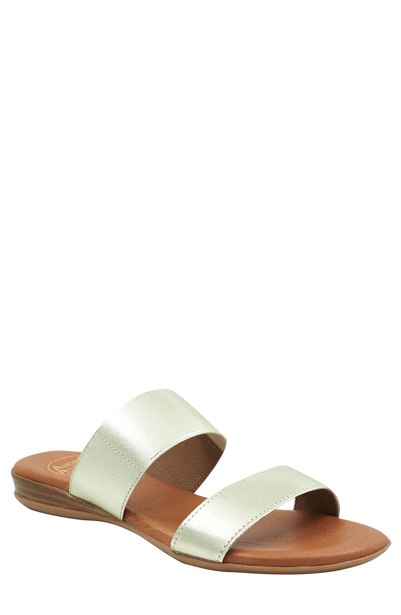 André Assous Women's Nalen Sandal - Stretchy Straps, Leather Footbed, Lightweight & Comfortable