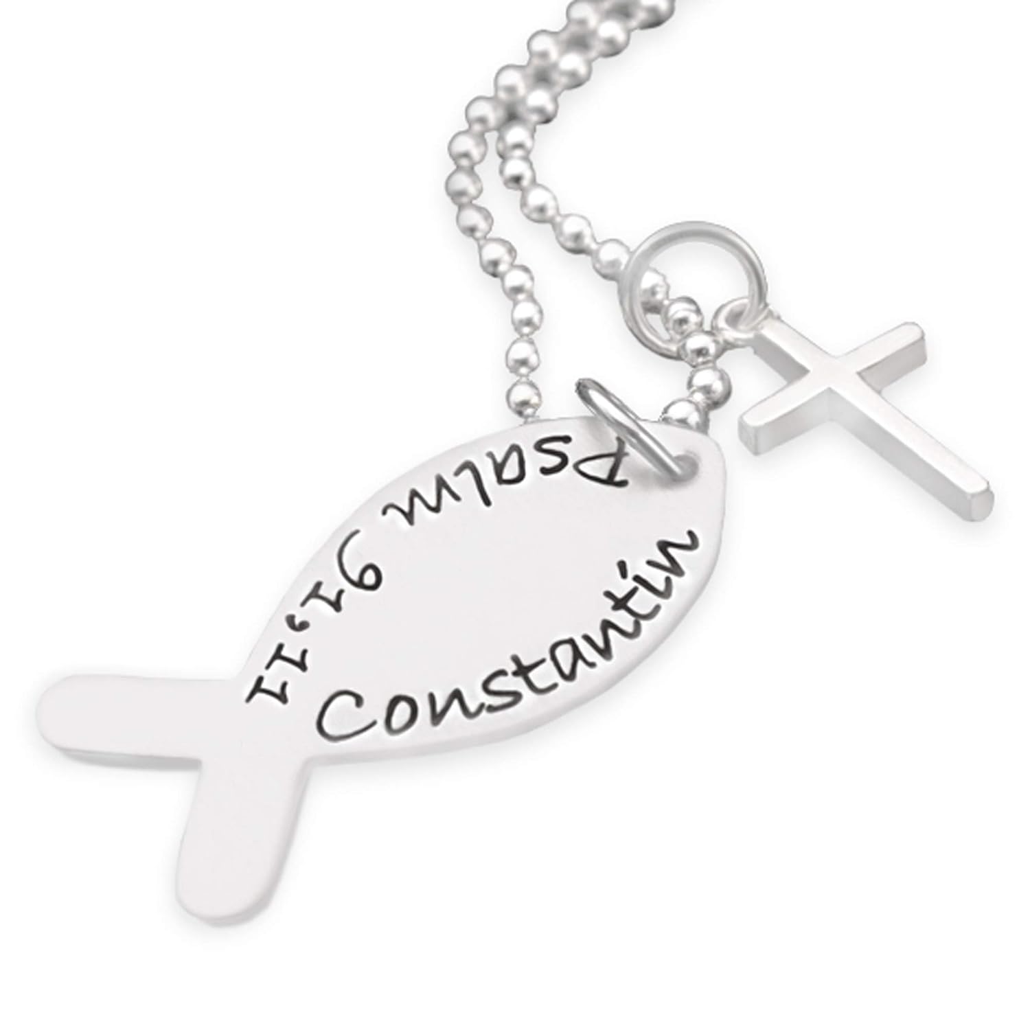 Sterling Silber 925 Erstkommunion Konfirmation Kreuz Filigran Mit Kette
