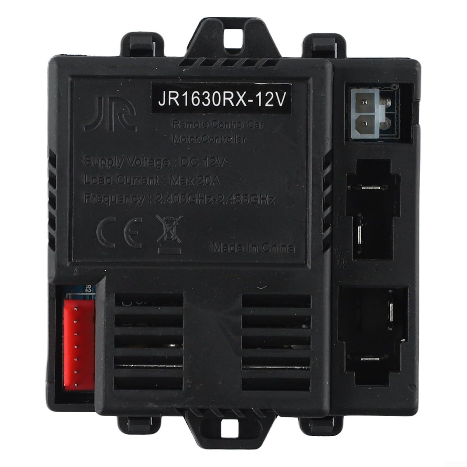 Children Electric Vehicle Remote Control Receiver JR-RX-12V 6V Controller Compatible with Baby Car Accessories Replacement Component Kit(JR-RX-12V A)