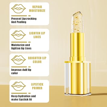 Color Changing Lipstick, Lipstick for Older Women, Lip stick for Women (#1) | Clear Lipstick That Changes Color, Long Lasting Moisturizing Tinted Lip Balm, Non-Sticky Formula, Mothers Day Gifts