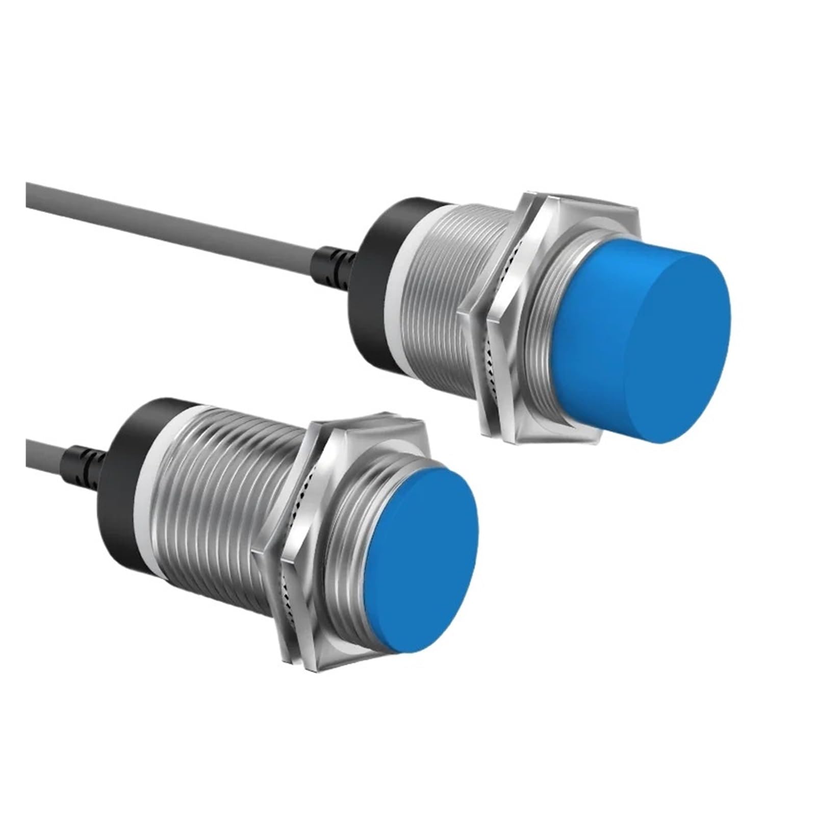 Indukcyjny czujnik zbliżeniowy serii M30 Wykrywanie odległości: 10 mm Montaż podtynkowy DC 6-36 V NPN/PNP Zakres: 2 m (DC 3-Wire PNP NO)