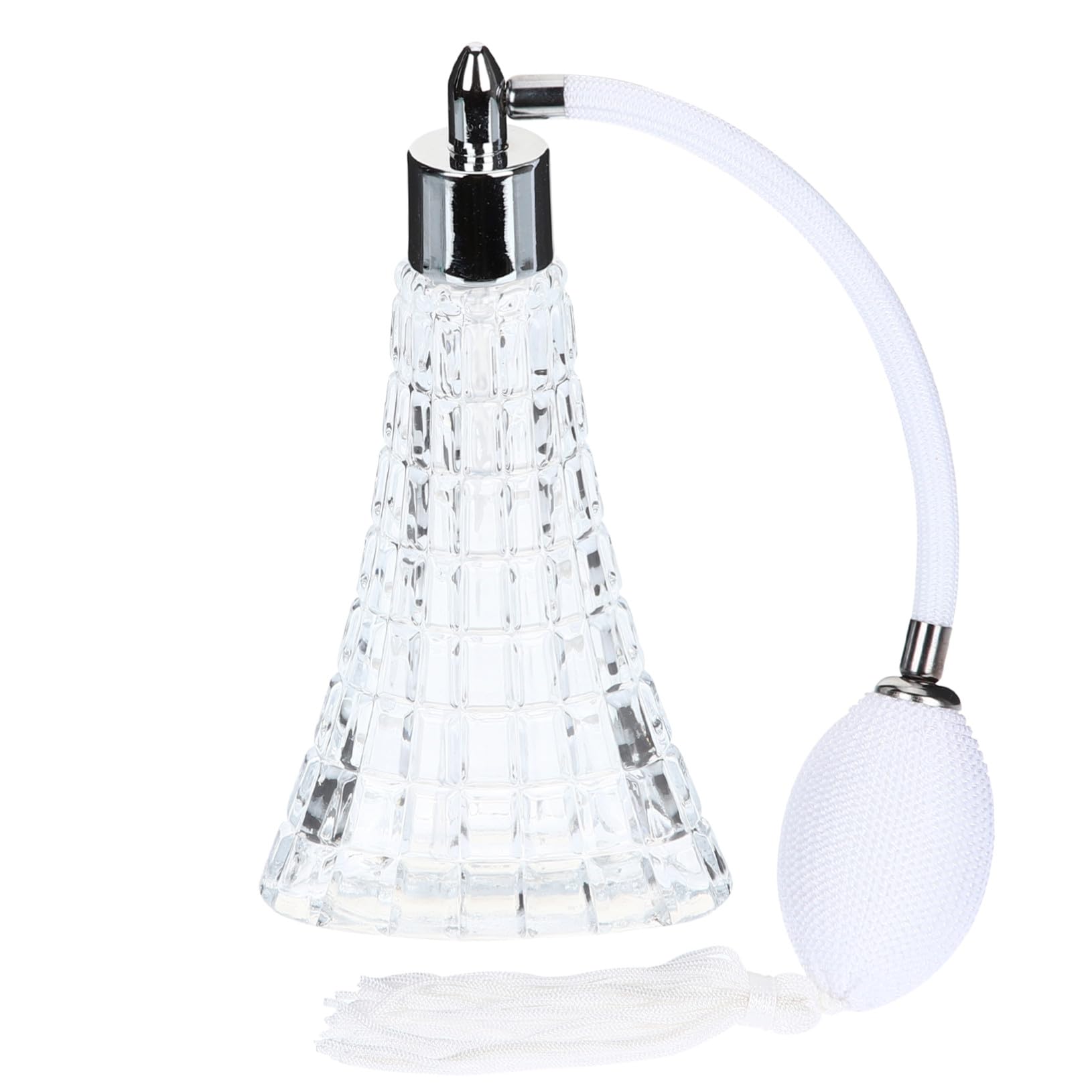 Frasco de Perfume de Cristal Transparente con Pulverizador Recargable para Viajes y Diario Botella de Vidrio Reutilizable para Fragancias y Lociones Regalo para Ocasiones