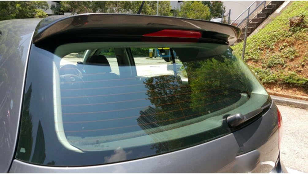 Carbon Fiber Rear Roof Spoiler fits for Volkswagen VW Golf CF Window Top Wing (not for Golf 5 MK5, GTI & R)