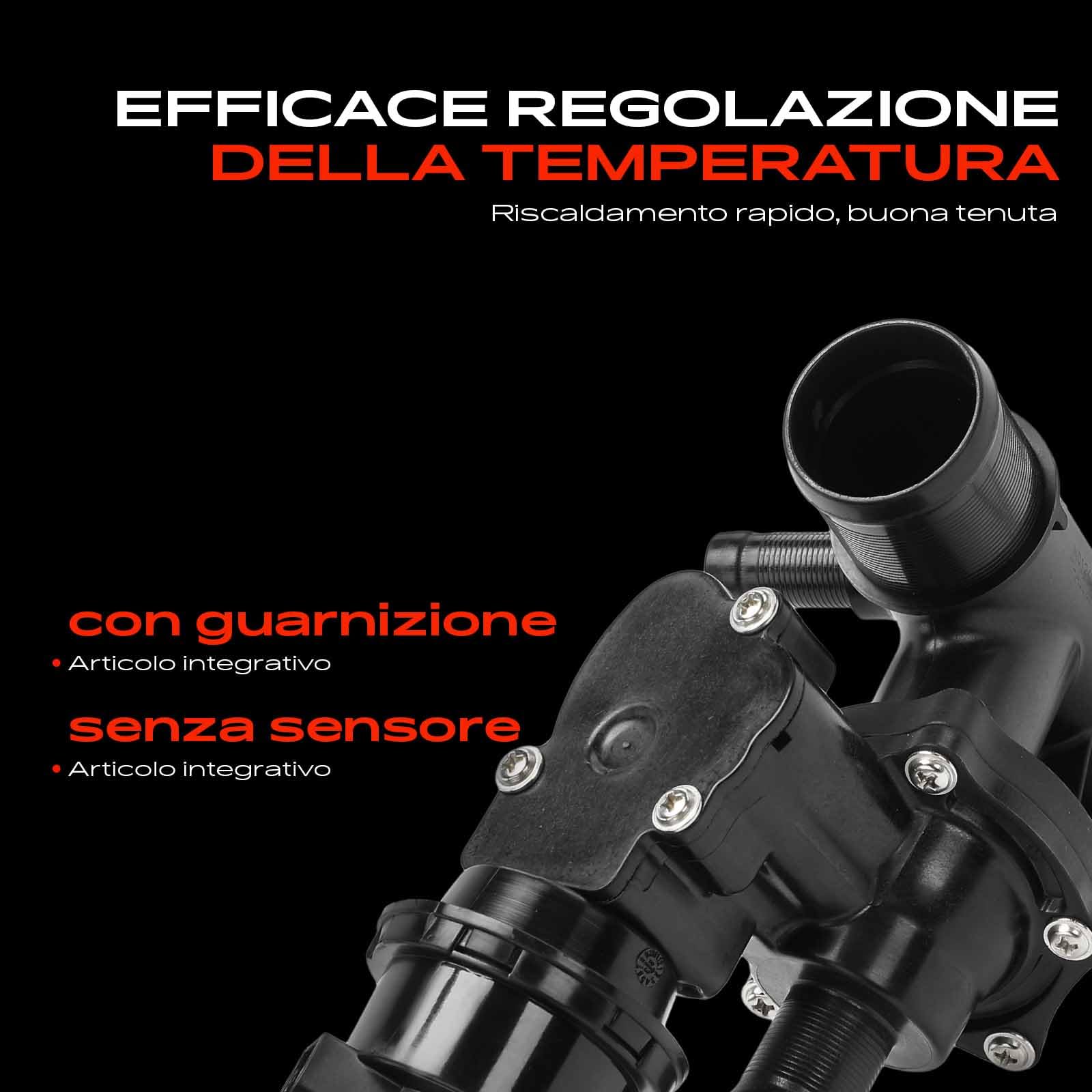 Frankberg Refrigerante del Termostato Compatibile con Classe C W205 Classe C T-Model S205 Espace V JR Fluence L3 Grand Scénic III JZ0/1 Grand Scénic IV R9 KadSìr HA HL Replace# 110600686R
