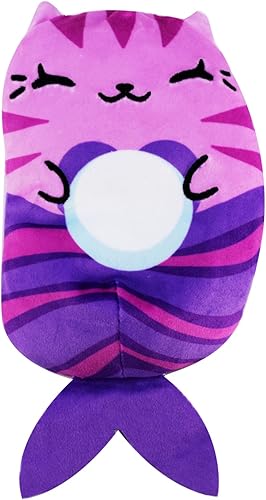 Vista 17 de Cats vs Pickles Chonk Pickle Maki - Peluche relleno de 6 pulgadas Colecciónalos como mascotas de escritorio, juguetes para ansiedad o juguetes