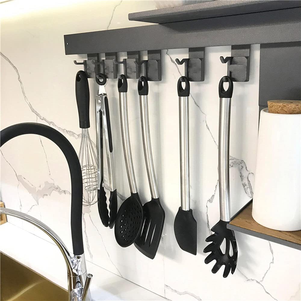 Joyfair Set di utensili da cucina in silicone 8 pezzi con manico
