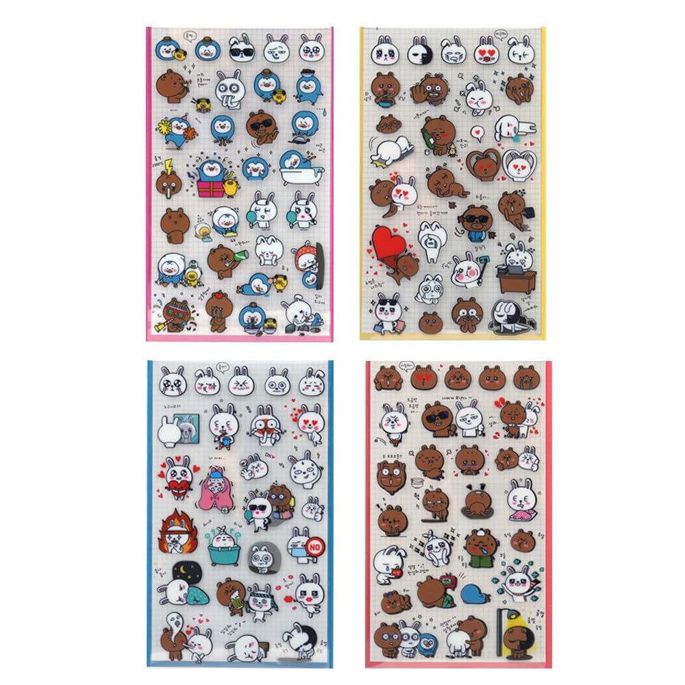 Amazon.co.jp: ハングル シール キャラクター 韓国 韓国語 文房具 雑貨
