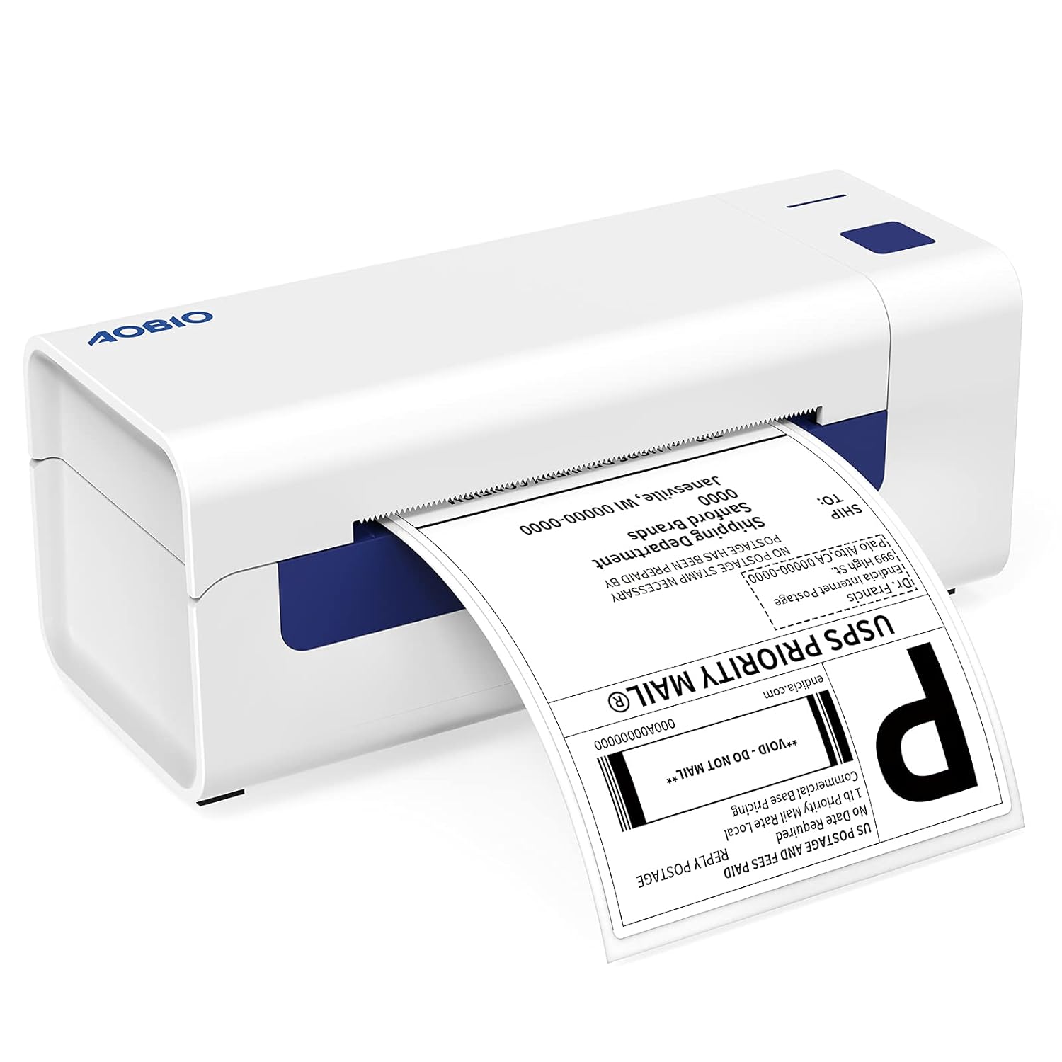 AOBIO Shipping Thermal Label Printer 4x6 inches 152mm/s Thermal Label