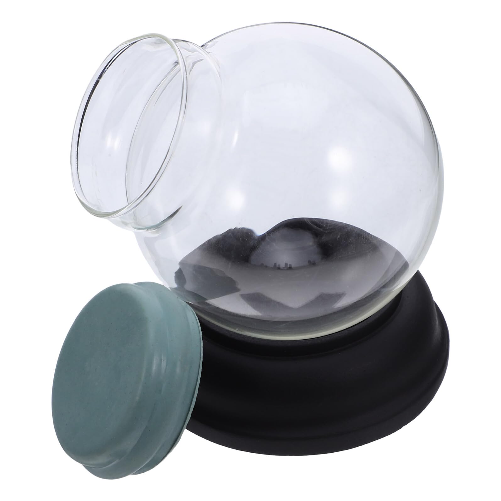 Frasco de vidrio para manualidades DIY en decoraciones navideñas festivas familiares
