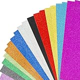 BigOtters Glitter Cardstock Paper, 20 Sheets Sparkly Paper Premium Craft Cardstock for Thanksgiving