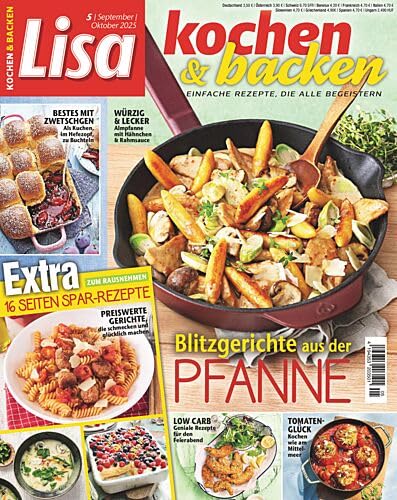 Lisa Kochen & Backen 5/2025 'Blitzgerichte aus der PFANNE'