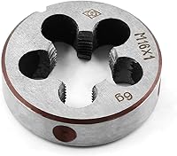 Vista 13 de Troquel de rosca de mano derecha UNEF de 1/2-28 para mecanizado de moldes de roscado, rosca de 1/2 pulgada y troquel de rosca de máquina de paso