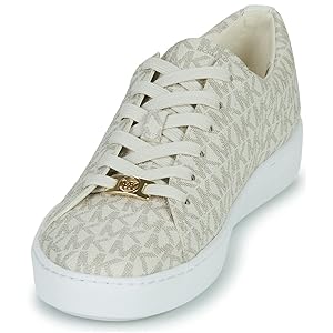 スニーカー Michael Kors Woman Sneakers White 43T4RBFS7D 196 Amazon.com | Michael Kors Women's Sneaker, Vanilla, 7