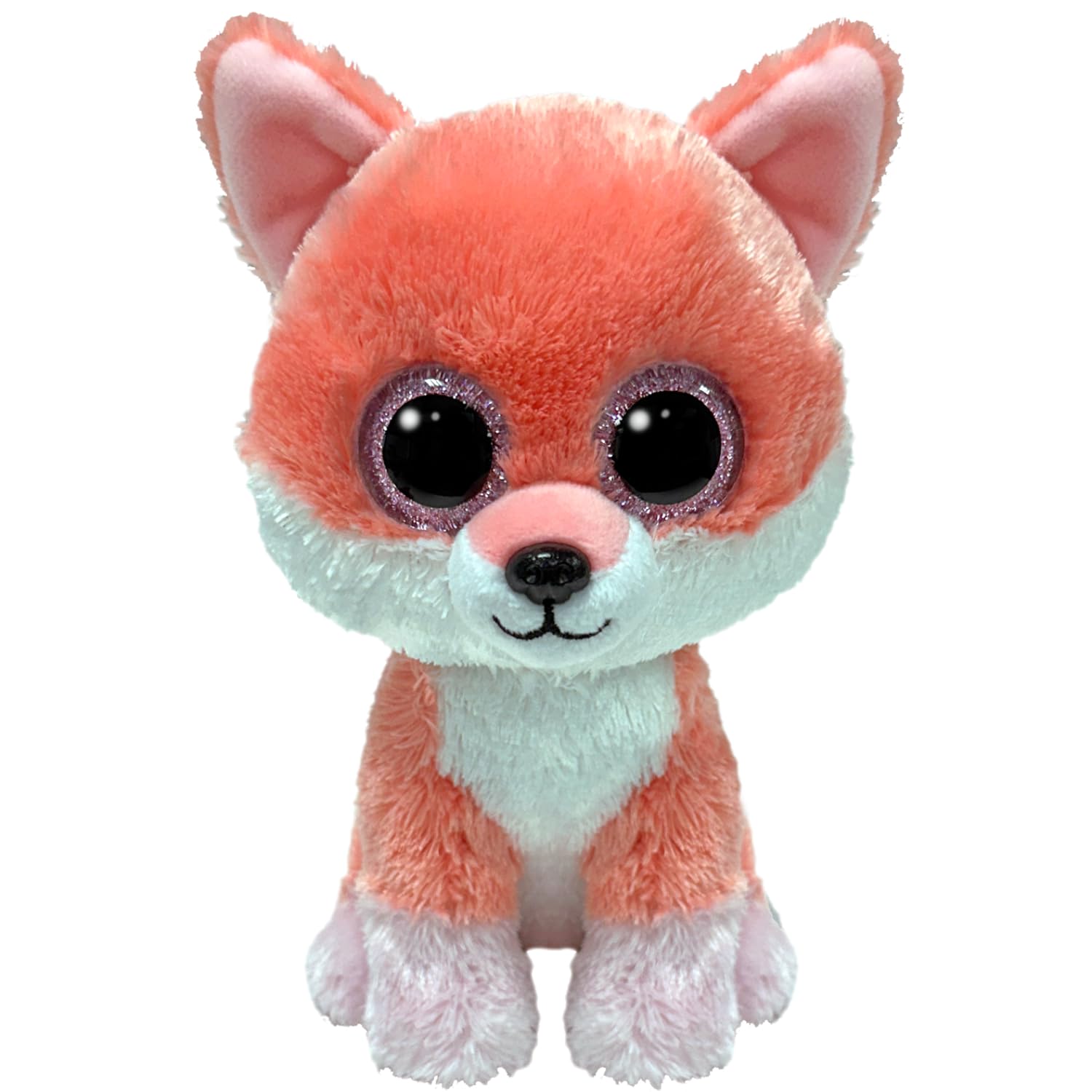 Peluche TY Beanie Boos – Snowdrop La Renna Di Natale Con Occhi Glitterati – 15 Cm - 2