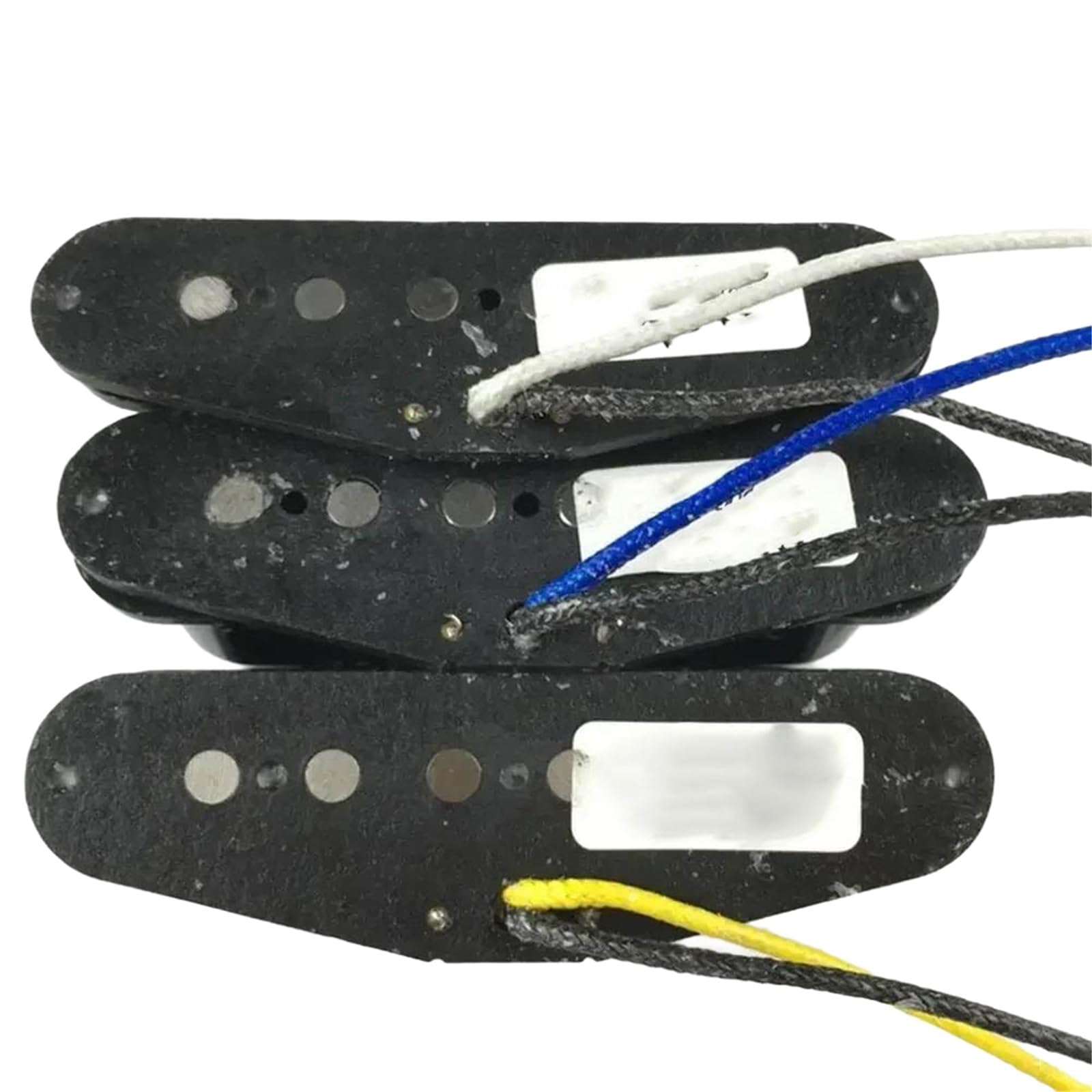 Przetwornik Do Gitary Elektrycznej Przetwornik Do Gitary Elektrycznej | 1 zestaw przetworników gitarowych Alnico5 SSS z pojedynczą cewką(Yellow)
