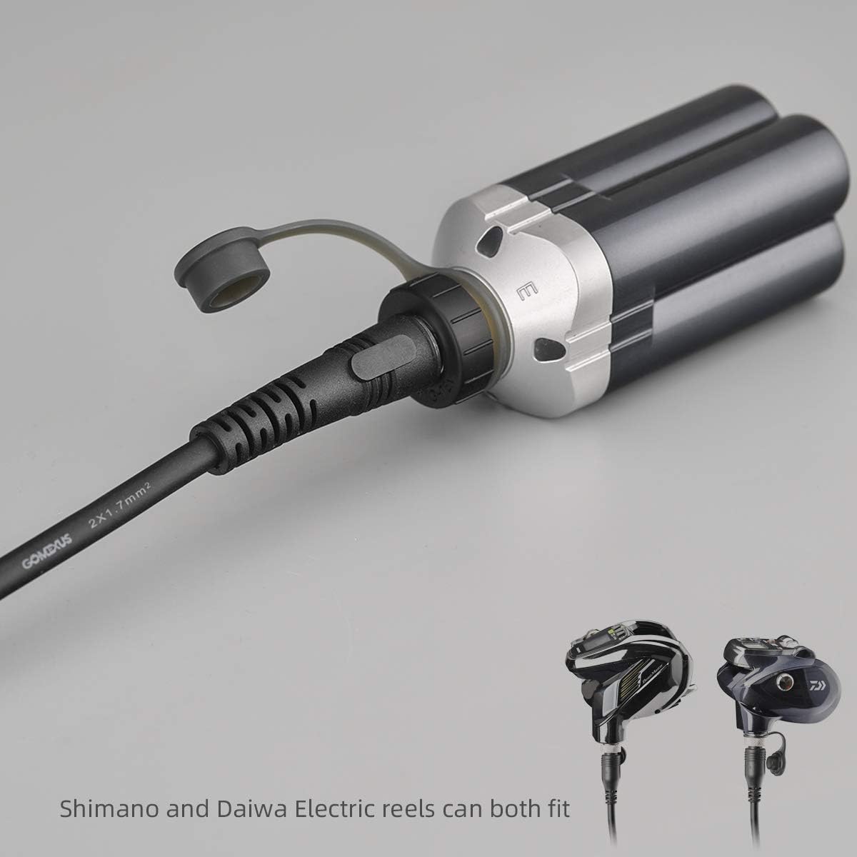 Fishing Daiwa Super Power Cord II Electric Reel Cable Leobritz