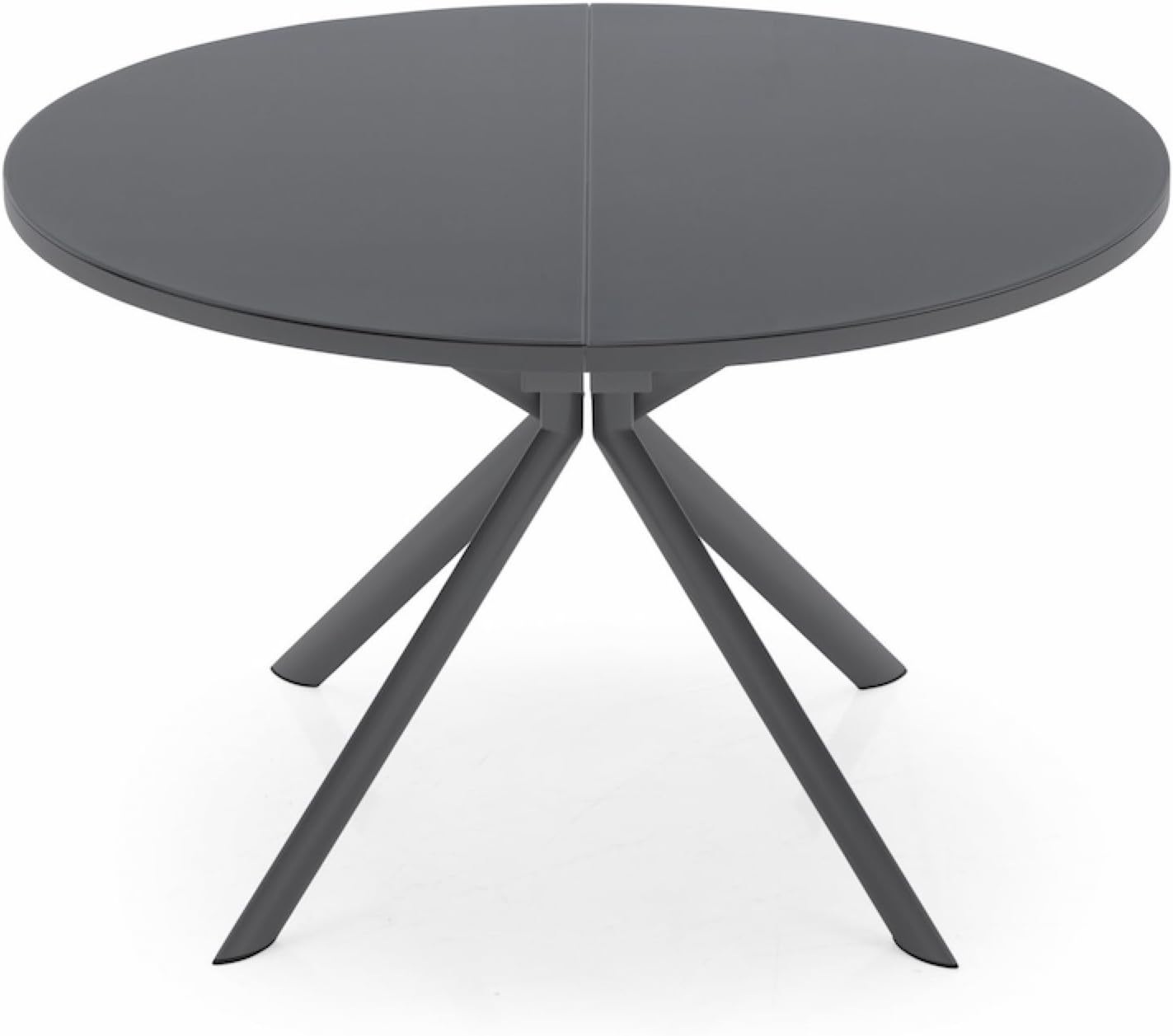 Connubia Giove Extendable Table Calligaris - Matt Grey Structure and Beton Grey Wooden Top