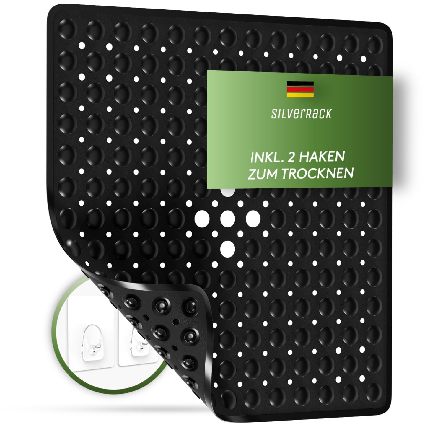 Circul 53 X 53 Cm Grün Duscheinlage Duschwanne Dusche Anti Rutsch