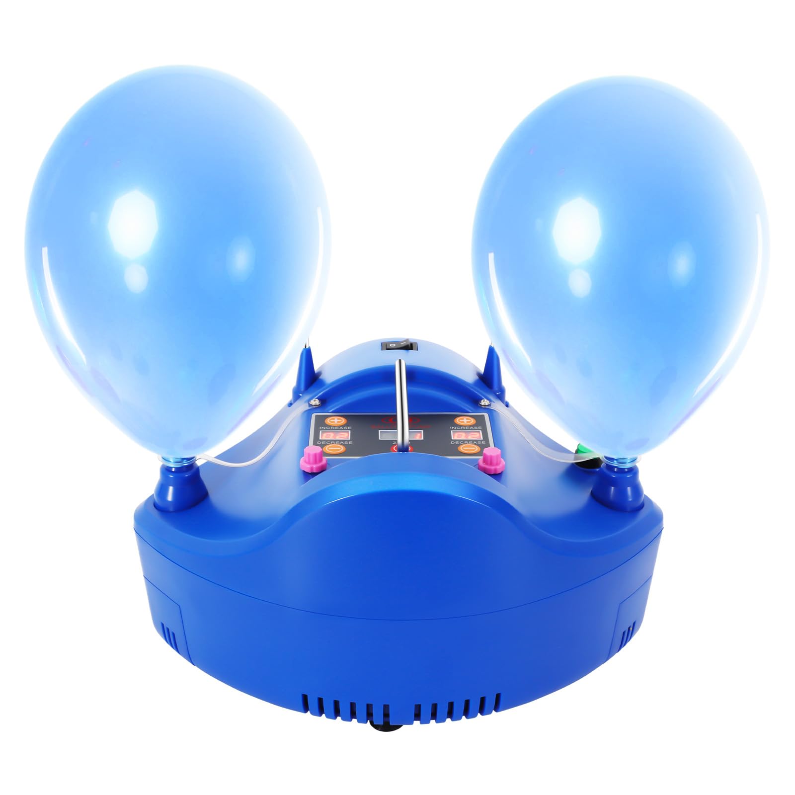 Pompa elettrica per palloncini, pompa per palloncini da 1200W con pedale, pompa per palloncini portatile a doppia uscita per gonfiare palloncini per decorazioni per feste, matrimoni, compleanni e