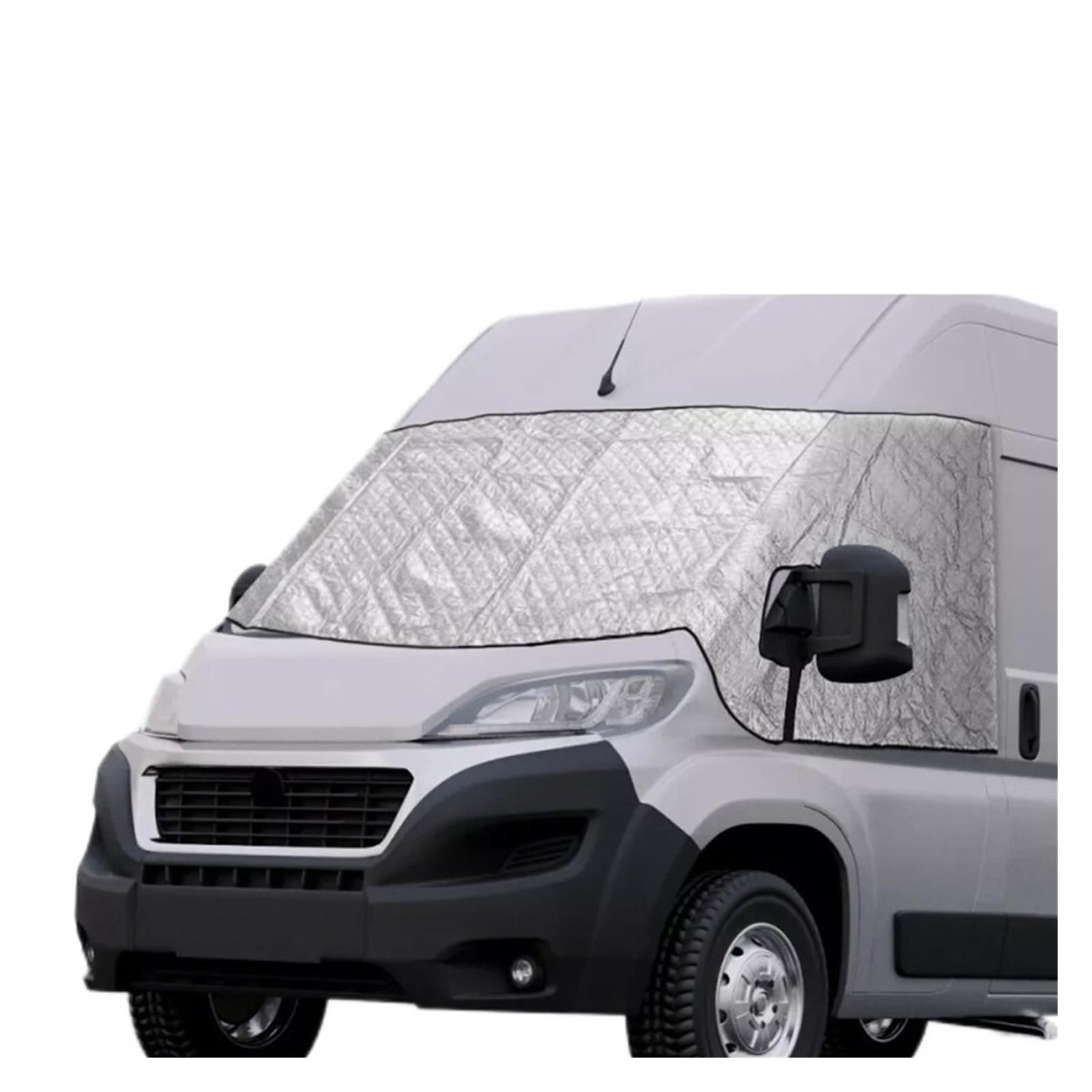 Copri Parabrezza per Auto Inverno per Fiat Ducato dal 2006 in Poi 1 Pz Camper Parabrezza Termico Schermo Copertura per Neve Avvolgere Tende