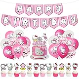 【Hochwertige Materialien】Perfekte Passform für Kinder.Alle Deko-Accessoires für Geburtstagsfeiern werden aus hochwertigem Karton und Naturlatex-Ballons ausgewählt. Perfekt für alle Kinder, die Geburtstag mögen.