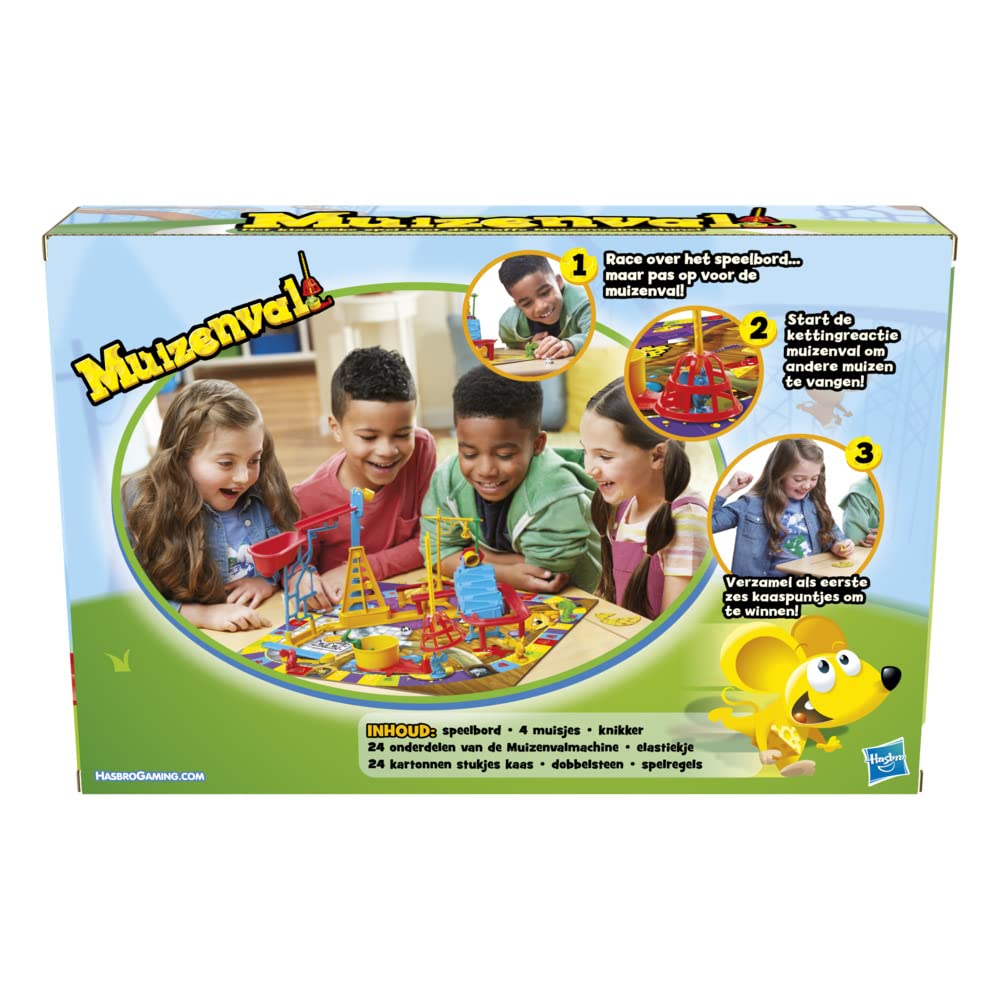Attrap'souris, Jeu de Plateau pour Enfants dès 6 Ans, Installation Plus Facile Que dans Les Versions précédentes (Version néerlandaise)