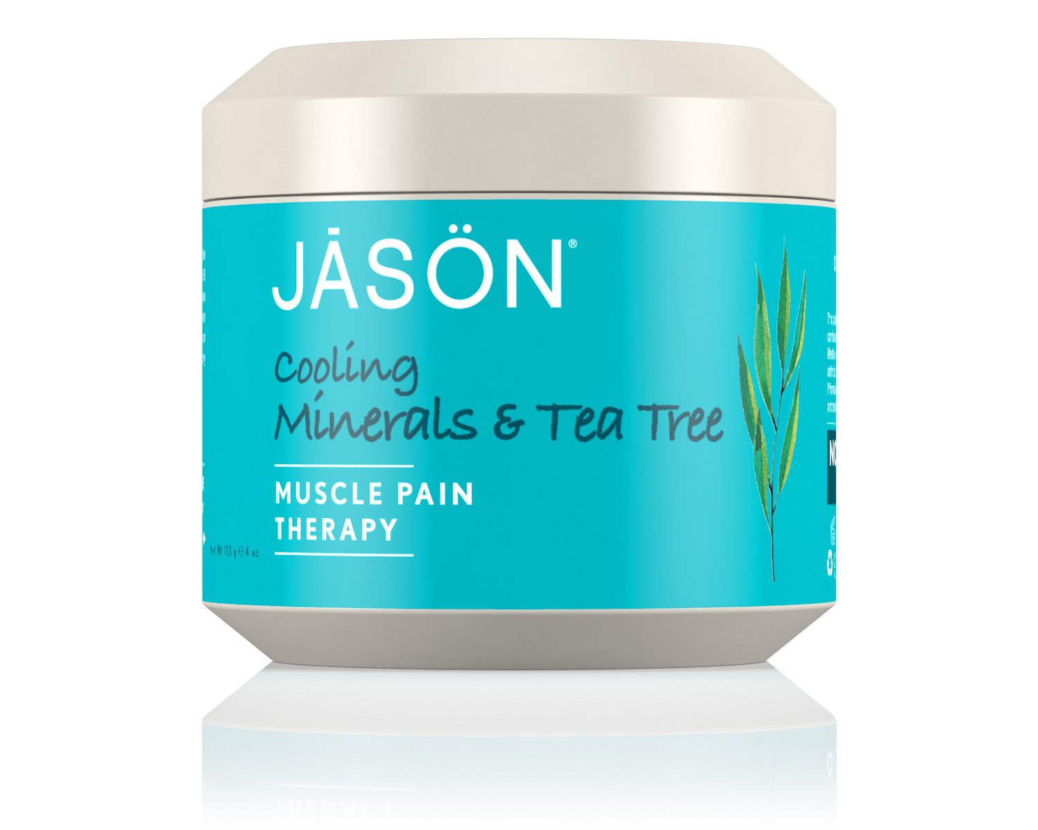 JASON Cooling Minerals & Tea Tree Muscle Pain Therapy, 4 Ounce Amazon