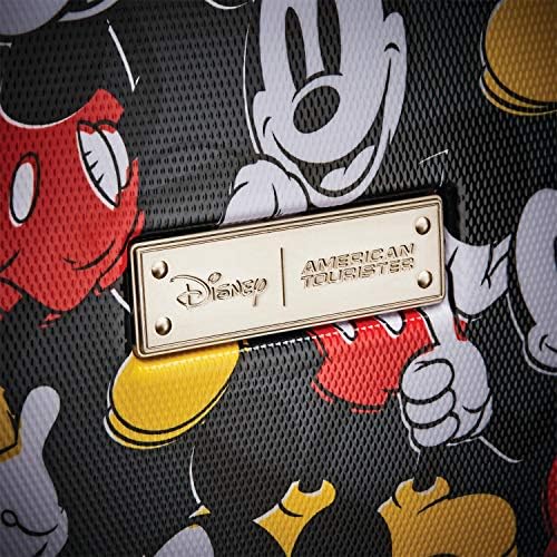 American Tourister Disney Hardside Luggage with Spinner Wheels, Mickey Mouse Classic, CarryOn