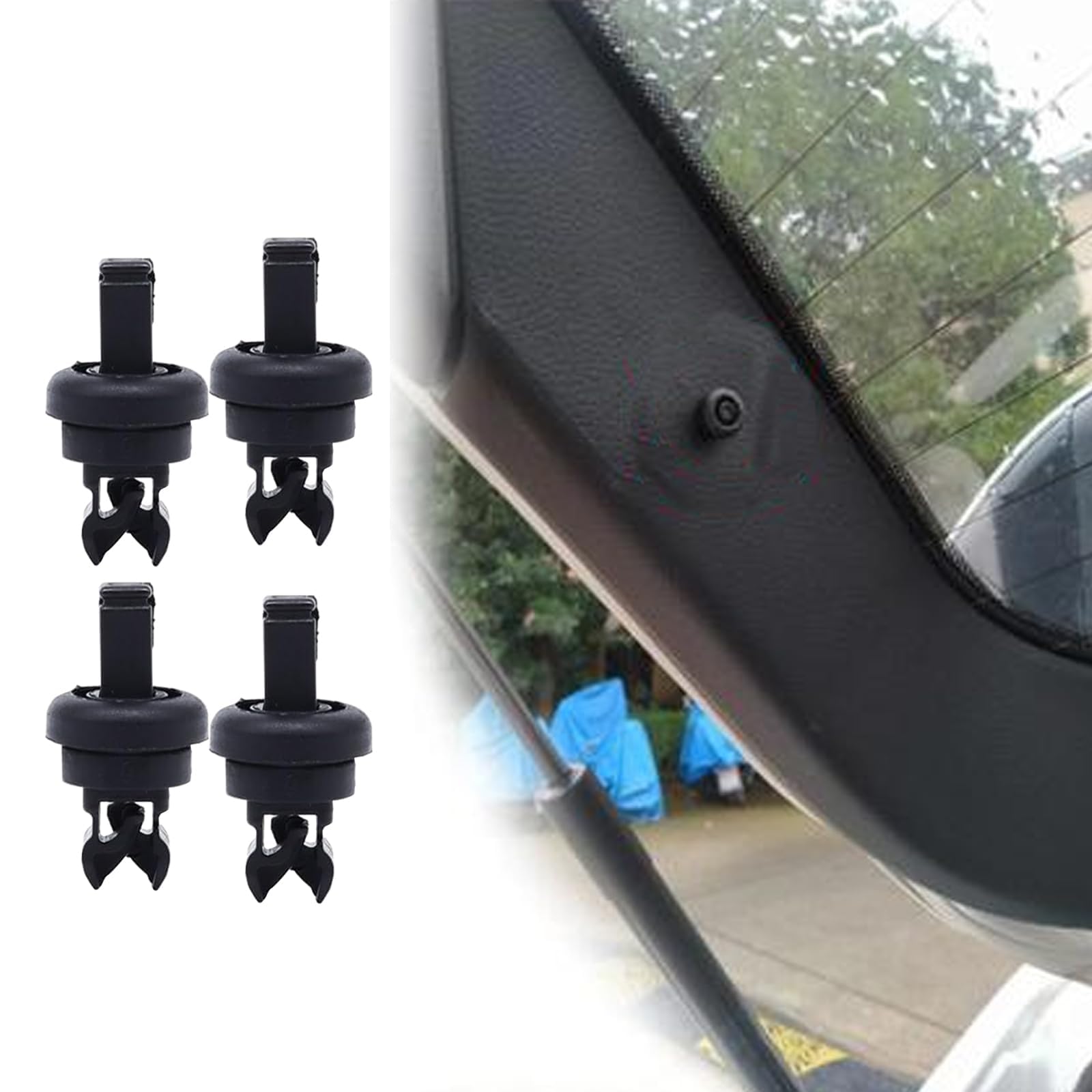 Gancio Parasole Per Chevrolet Aveo - Clip Di Sostituzione, Plastica Resistente, Facile Montaggio