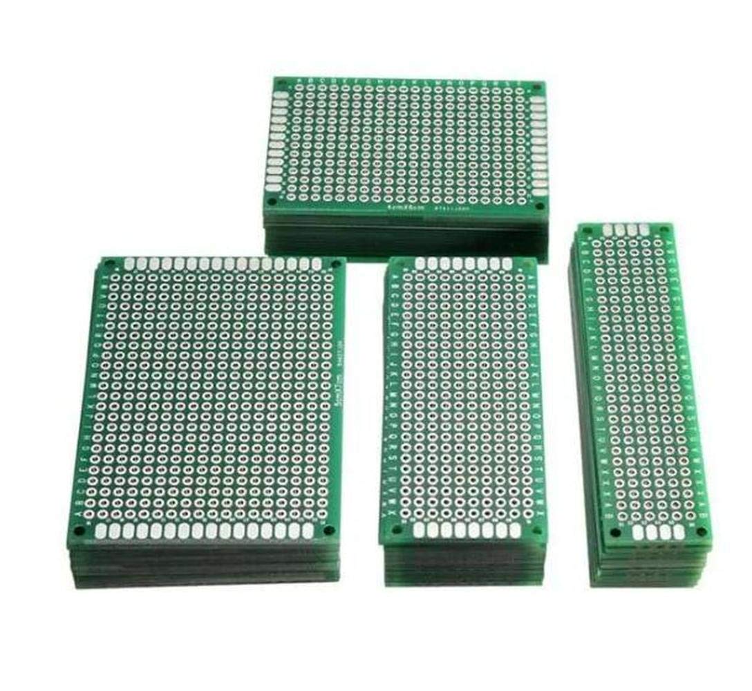 40pcs FR-4 2.54mm Placa De Circuito Impreso PCB Prototipo De Doble Cara