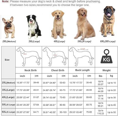 Miniatura 3 de Impermeable para perros grandes para mascotas, poncho impermeable para perros medianos y grandes, chaqueta de ropa (2XL, verde)