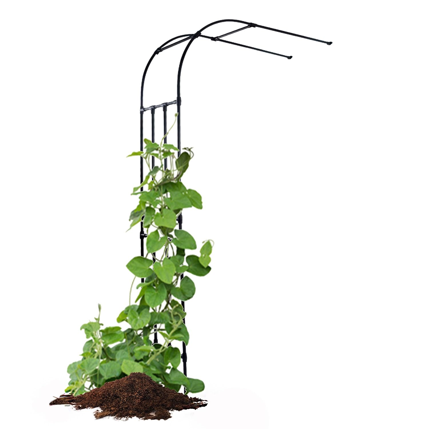 Arche de jardin en métal et treillis pour plantes grimpantes 60-240cm