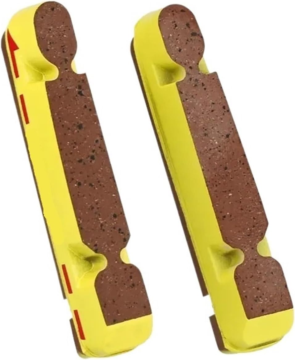 Carbon Rim Brake Pads for Road Bikes Available in 1 to 10 Pairs with Heat Dissipation Technology for Caliper Braking Inserts