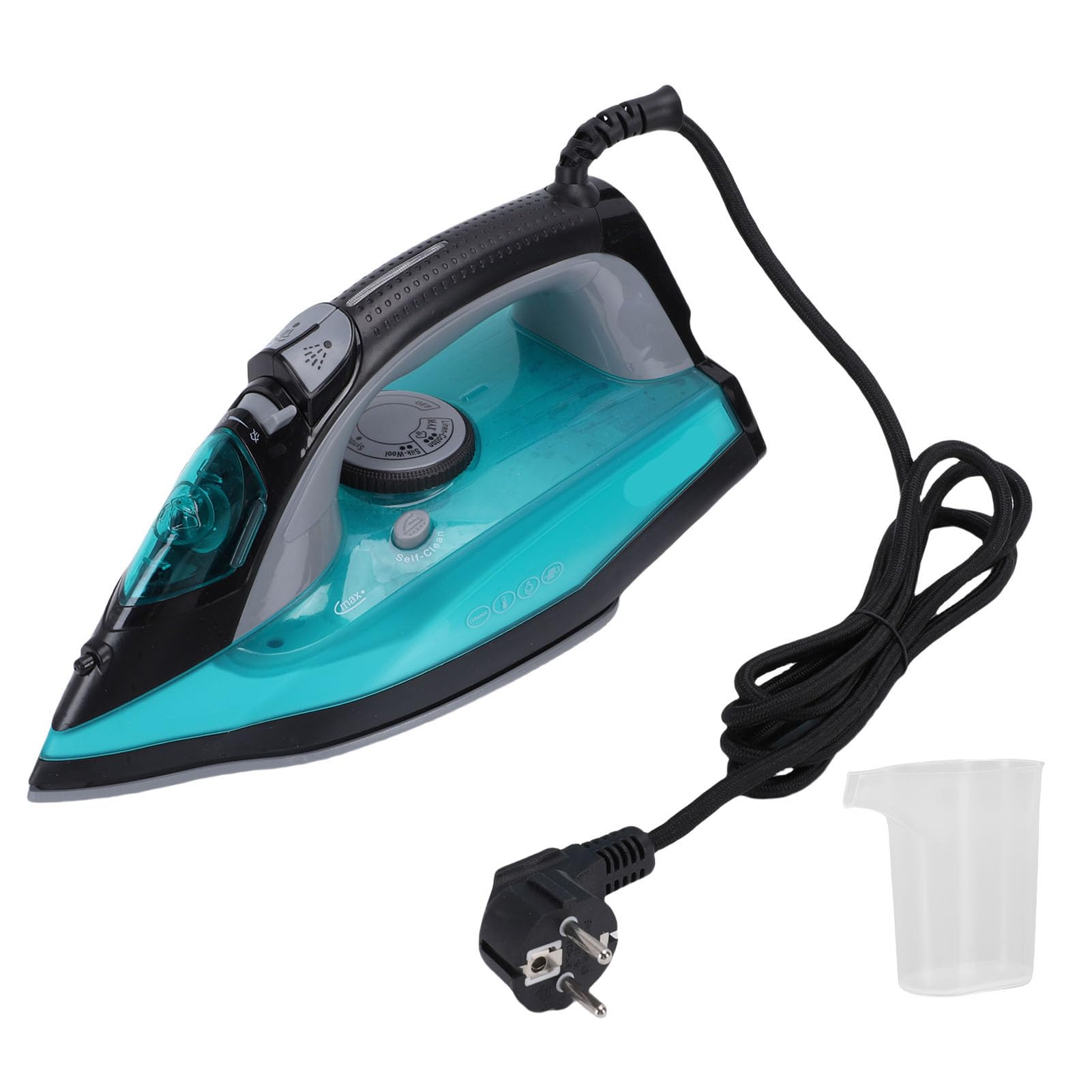 Fdit Plancha de para Ropa, Plancha en Seco y Húmedo 2200W con Antical for