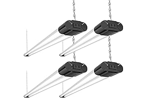 BBOUNDER 4 Pack Linkable Shop Light