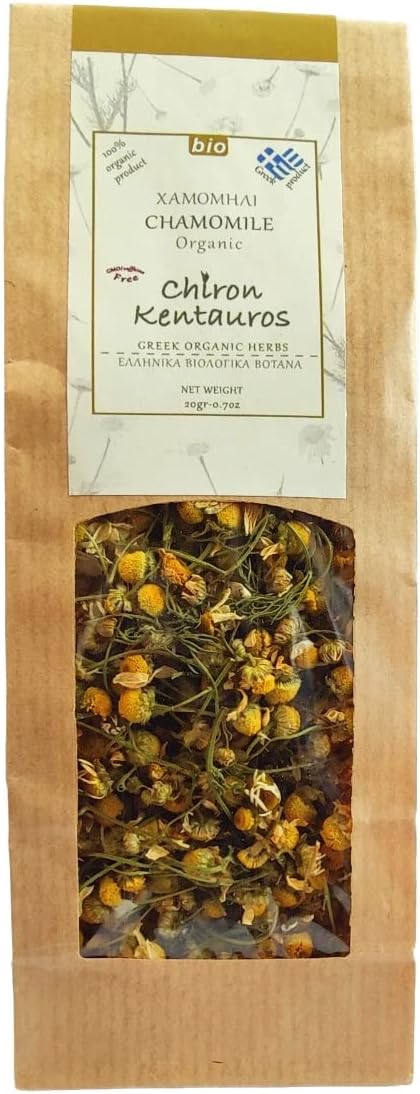 Greek Organic Chamomile Herb from Mount Pelion