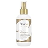 Dove Hair Therapy 7-in-1 Hairspray for Visibly Damaged Hair Miracle Mist + Vitamin C Leave-in Spray to Strengthen and Nourish 7.5 oz
