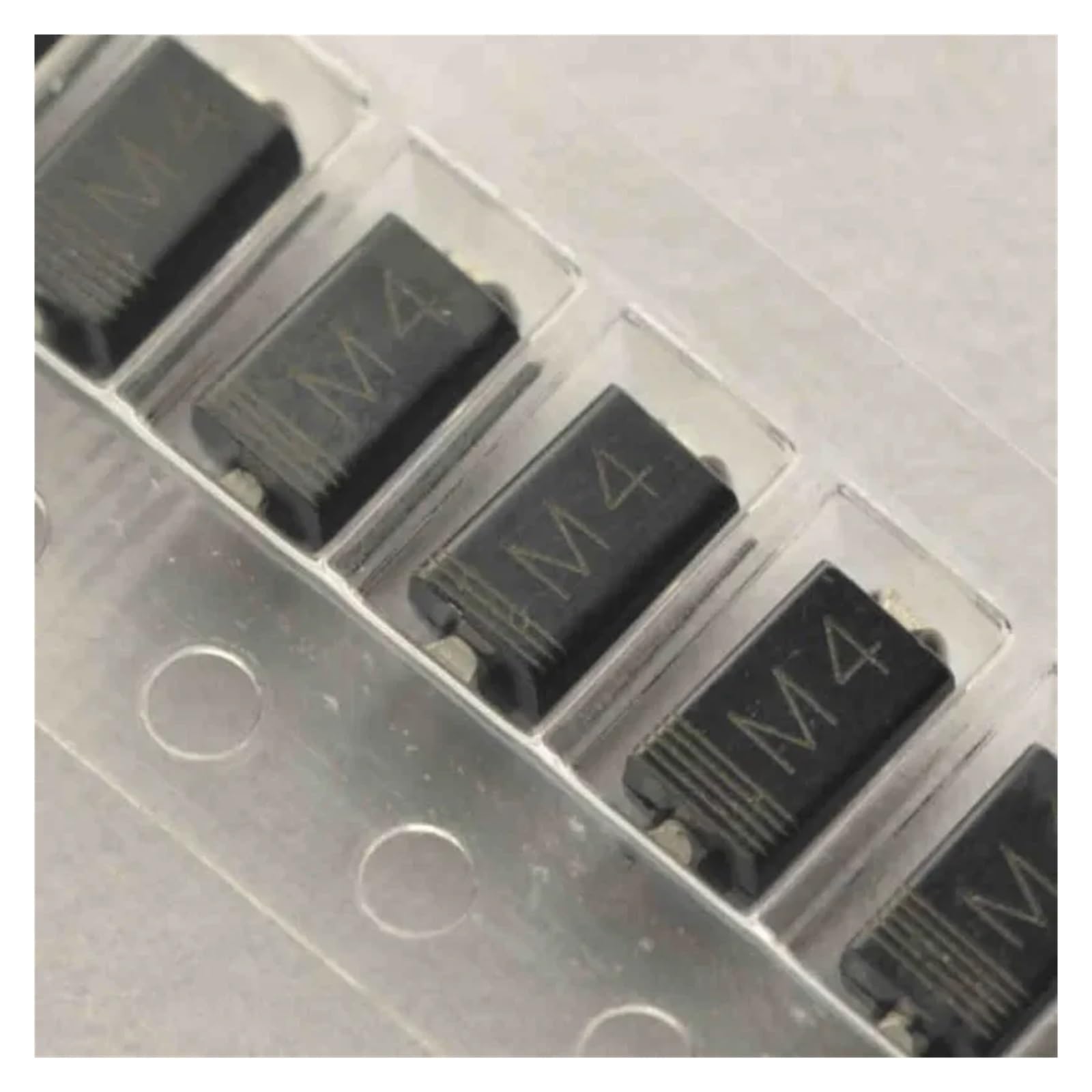 ICXLPMC 100PCS 1N4004 IN4004 M4 1A 400V DO-214AC SMD Rectifier Diode