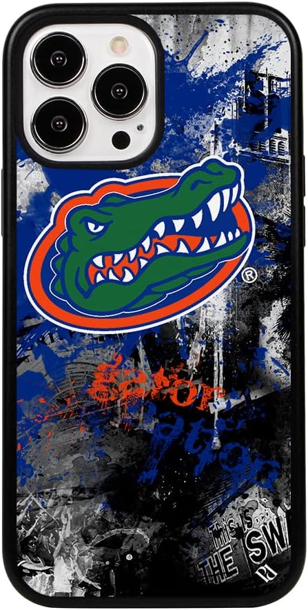 Guard Dog Case Compatible with iPhone 14 Pro Max - Military Grade - Rugged Two Piece Protection - Collegiate Licensed - Florida Gators - by Paulson Designs