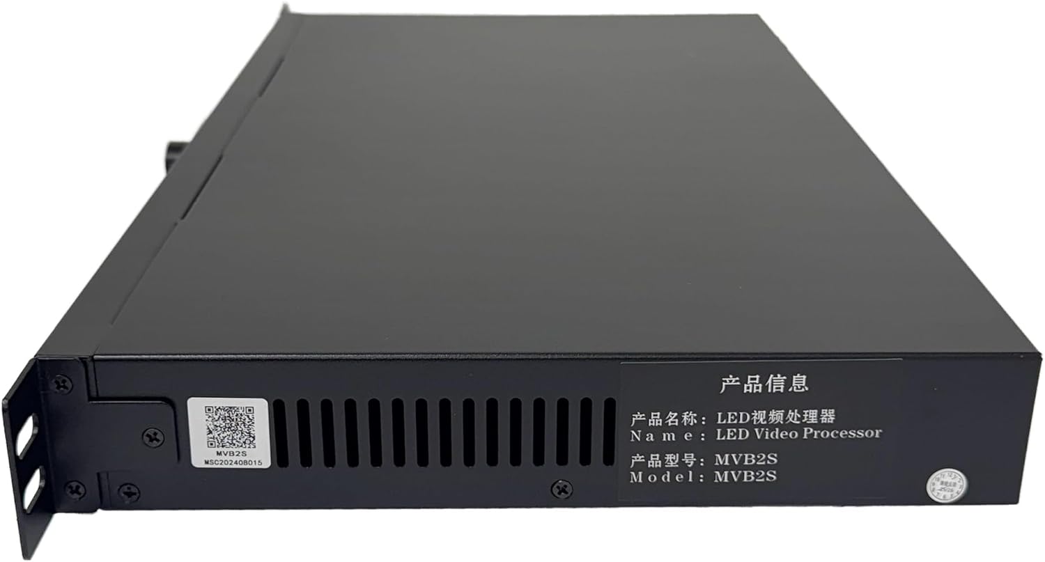 Mooncell MVB2S 2-in-1 LED Video Processor & Wall Controller | Professional Video Wall Screen Solution | HDMI, DVI, VGA, CVBS, USB Inputs, Dual Ethernet Outputs, Advanced Display Control for LED Panels