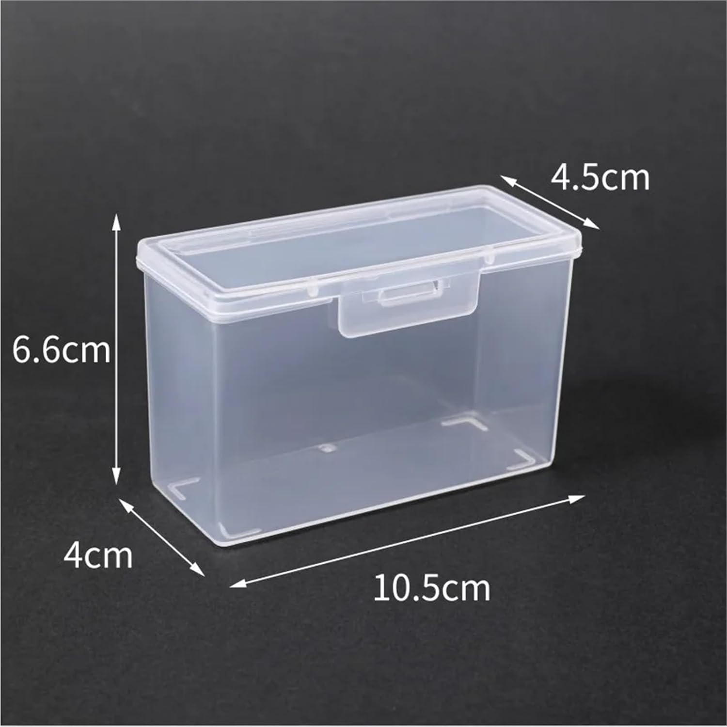 Mini Containers 10Pcs Transparent Plastic Boxes Playing Cards Container PP Storage Case Packing Poker Game Card Box for Board Games for Quick Identification in Home,Office,Travel Use