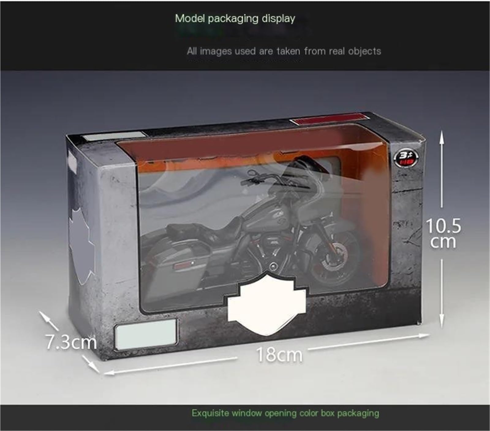 1:18 2018 pour Harley pour Davidson CVO Road Glide Véhicules Moulés sous Pression Loisirs De Collection Modèle Moto Jouets