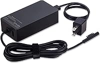 Vista 1 de Surface Book - Adaptador de corriente para Surface Book 3 Book 2 Book Surface Pro 3 Pro 4 Pro 5 Pro 6 Pro 7 Pro X Surface Laptop y Surface Go