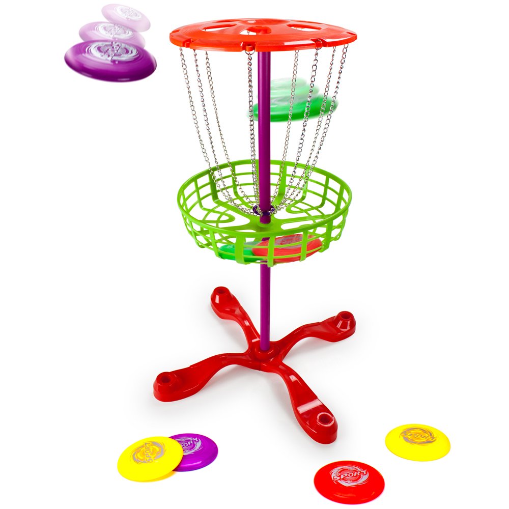 K-Roo Sports SOUT-301 Little Flyers Family Disc Golf with 8 Mini